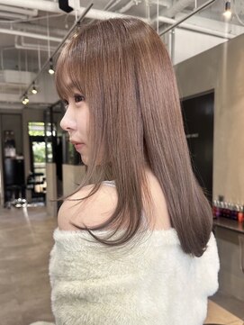 ビュートヨナカ(VIEW TOYONAKA) 髪質改善/ベージュカラー/グレージュ/縮毛矯正/レイヤー/韓国