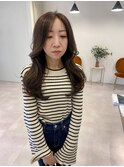 韓国くびれヘアxナチュラルブラウン♪
