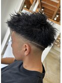 メンズカット×ツイストパーマ