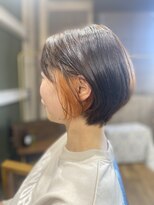 エムエーヘアースタジオ(M/A hair studio.) インナーカラー/オレンジ◎