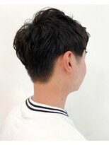 アンドユー(& you.)&nbsp;メンズショート×ニュアンスパーマ