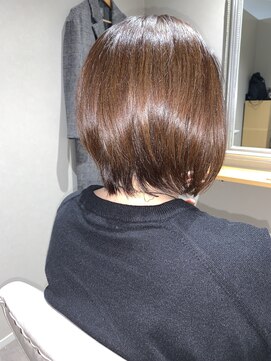 ぷう 40代50代60代◎大人ボブスタイル　袋町／白髪染め／カット