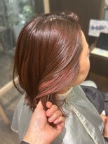 ユーアンボワーズ(U-AMBOISE) 【髪質改善】レイヤーミディ【寝屋川/髪質改善/白髪ぼかし】