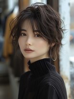 アルトリスト(Altruist Aging×HAIR&SPA) ☆オリーブグレーココアベージュ小顔クラゲヘアー/黒髪/髪質改善