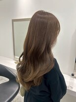 ベレーザ 渋谷(BELEZA)&nbsp;14799暗髪ミルクティーベージュオリーブカラーワンホンレイヤー