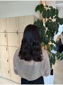 大人可愛い艶カラーピンクラベンダー