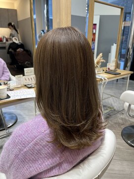 アヴァンス 広島本通店(AVANCE.) クラゲヘアー/小顔/ココアベージュ/オリーブグレー/