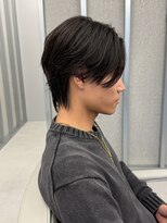 アソビ 元町店&nbsp;センターパート×フェザーパーマ