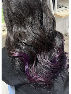 エメヘアデザイン ルイス(Aimer Hair Design Lewis) グラデーションカラー/裾カラー/ブリーチカラー/弘前市