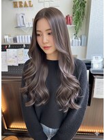 ヘアメイクヒール&nbsp;【透明感たっぷりモノトーンオリーブグレージュ】20代・30代
