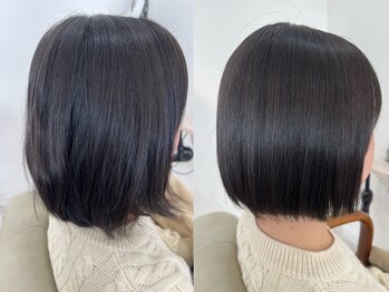 ヘアースペース リアン(HAIR SPACE Rien)の写真/毎日のスタイリングを楽に、クセによるストレスを改善します。自分史上最高の艶髪に仕上げます!