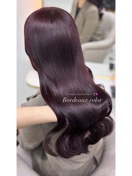 リズ(Lizz) ブルベ夏さん必見！ボルドーカラー