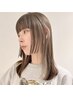 カット+フルカラー　[＃下北沢/ボブ/レイヤーカット/顔周りカット/韓国]