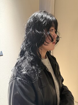 ノラギンザユー(NORA GINZA/U) ウルフウフルカットレイヤーカットパーマ