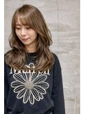 透明感ミントベージュ×くびれレイヤー
