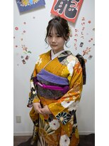 ヘアークラフト アンジュ(Hair craft ange)&nbsp;編みこみアップ