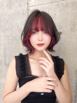 ロンド クラン 岡崎(Lond Clan)&nbsp;インナーカラーで見せる大人かわいいヘアスタイル