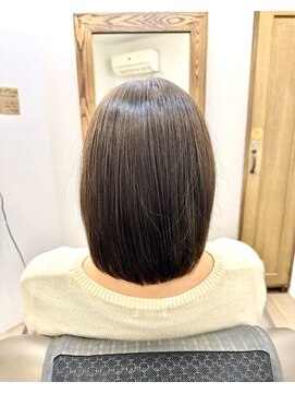 アミエ 大和店(ami e) スパケアコース+カラー+カット・髪質改善・縮毛矯正・白髪染め