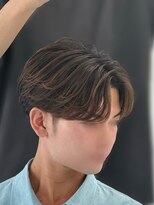 メンズヘアセンス 渋谷(MEN'S HAIR SENSE)&nbsp;ニュアンスパーマ/センターパート/メンズ/眉毛/フェザーパーマ