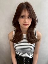 トゥルーズ 梅田店(TLUUS)&nbsp;TLUUSイメチェン前髪ピンクベージュクールショート