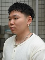 エイゾー(EIZO)&nbsp;クロップパーマクロップアクティブショートウォーリアカット短髪