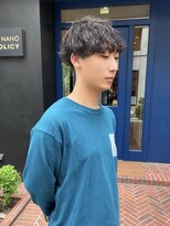 ミンナノポリシー(MIN NANO//POLICY)&nbsp;ツイストスパイラル×無造作マッシュ◎