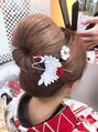 アース 津田沼店(HAIR&MAKE EARTH) 成人式のヘアセットです。