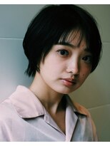 ヘアーワークス ヘルム 渋谷店(HAIR WORKS HELM)&nbsp;レイヤーロング前髪パーマグレーベージュレイヤーロング６