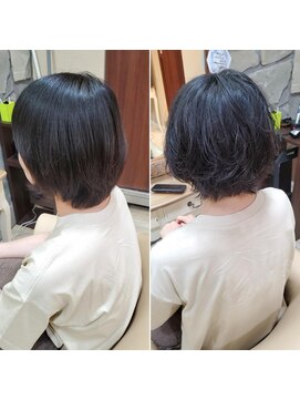 アナザースカイ (another sky) ショートボブ×パーマ☆