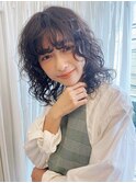 【黒髪さんのイメチェンヘア】スパイラルパーマ・・・YOSHIBA