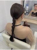 きっちり編み下ろし