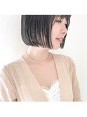 切りっぱなしボブ×シアーボブ