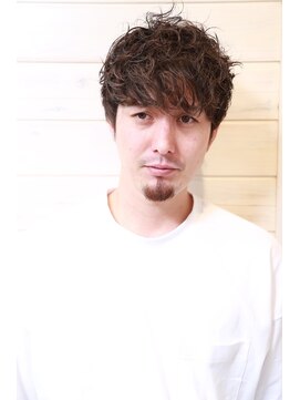 オーシャン(Ocean) ［OCEAN Hair&Life高田徹］ツーブロック　クセ毛風パーマ☆