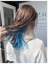 シャルム ヘアー デザイン(CHARME Hair Design) 【Wデザイン】　ターコイズグリーン