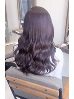 ナンバー ブラオ 名古屋栄(N° blao) ラベンダーベージュ/バイオレットアッシュ/くびれヘア/韓国