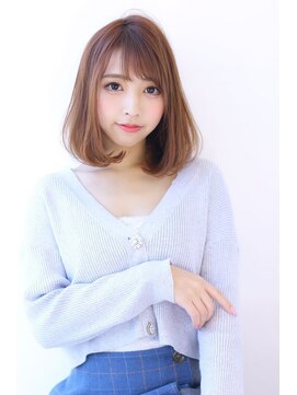 オーロ 池田店(ORO) ゆるふわミディアムで可愛く！！