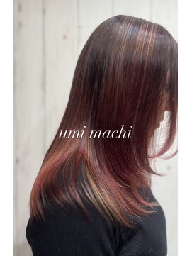 ウミマチ(umi machi) umi machi お任せテクニカルカラー　2023/11/15