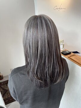 ゴカン(Gokan) アンブレラカラー×シルバー