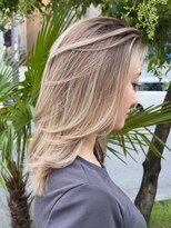 タイドヘア 茨木店(TIDE HAIR)&nbsp;【海外HAIR】バレイヤージュ×レイヤーカット