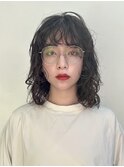 おしゃれパーマレイヤーパーマコテ巻き風パーマパーマヘア
