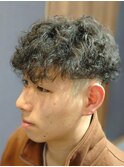 スペインパーマ【五香松戸メンズカット＜理容室＞シェービング】