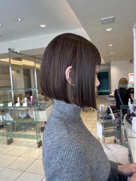 モードケイズエミュー(MODE K's eau) 髪質改善カラー×ioLu髪質改善トリートメント【摂津本山】