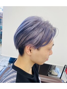 サム S+D HAIR COMMUNITY SAM アッシュ/シルバー/ブリーチカラー