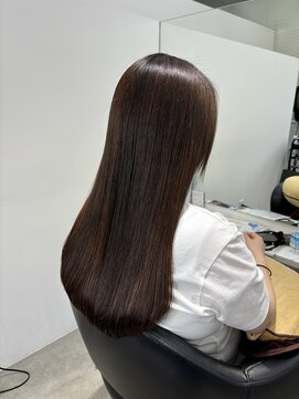 イレス 新札幌店(IRESU) ドレスヘア/ショコラアッシュ/弱酸性縮毛矯正/髪質改善/新札幌