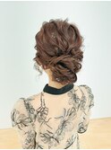 ヘアセット シニヨン