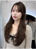 ワンカールで決まる上品韓国ヘア