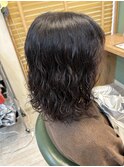 無造作パーマ
