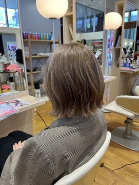 ボスコレクション(BOSS COLLECTION) ボブ×透明感ベージュ