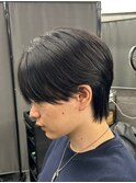 ラウンドマッシュ×ナチュラル縮毛