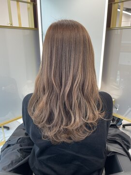 ジュイル シブヤ(JEWIL SHIBUYA) ニュアンスパーマ/韓国風巻き/くすみベージュ